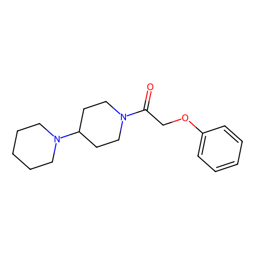2-Phenoxy-1-(4-piperidylpiperidyl)ethan-1-one structure