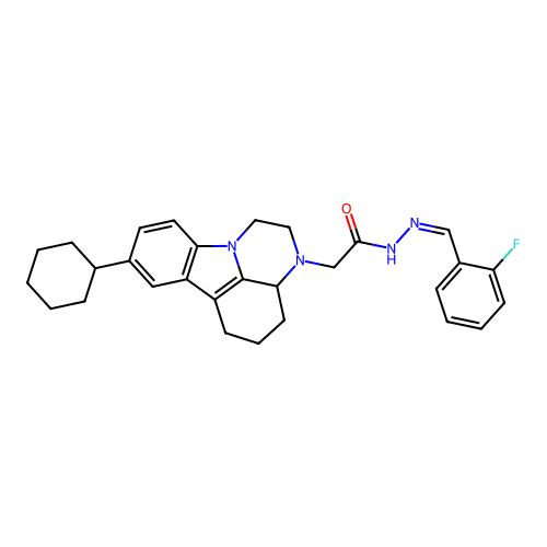 C29H33FN4O structure