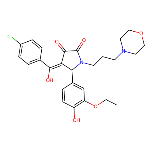 C26H29ClN2O6 structure