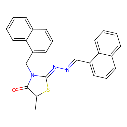 C26H21N3OS structure