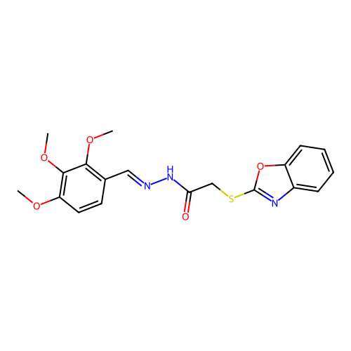 C19H19N3O5S structure