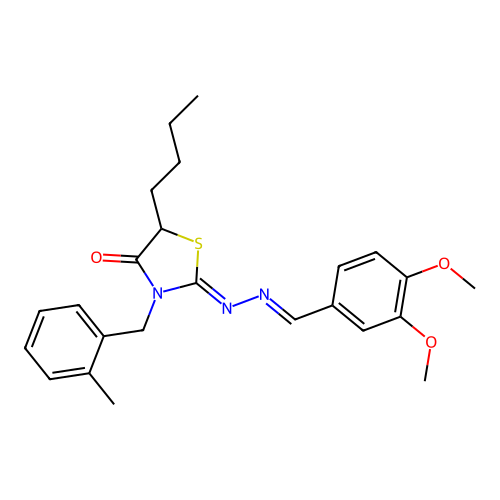 C24H29N3O3S structure