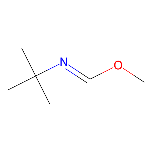 methyl N-tert-butylmethanimidate structure