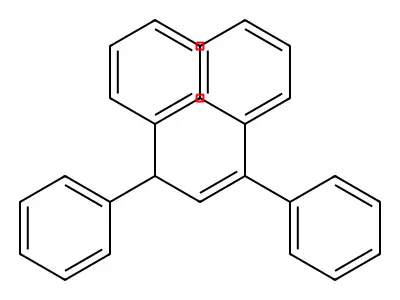 1,1,3,3-Tetraphenyl-1-propene structure