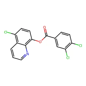 5-Chloroquinolin-8-yl 3,4-dichlorobenzoate structure