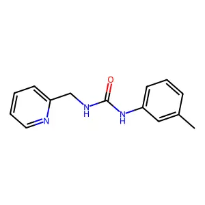 1-(3-Methylphenyl)-3-(pyridin-2-ylmethyl)urea structure