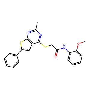 C22H19N3O2S2 structure
