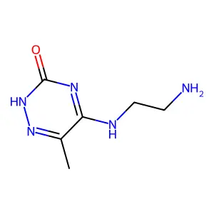5-((2-Aminoethyl)amino)-6-methyl-1,2,4-triazin-3-ol structure