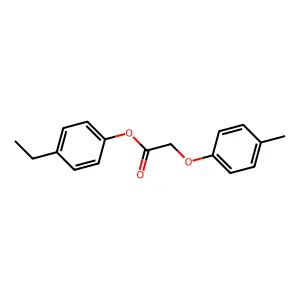 4-Ethylphenyl (4-methylphenoxy)acetate structure
