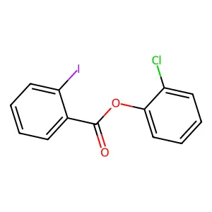 2-Chlorophenyl 2-iodobenzoate structure