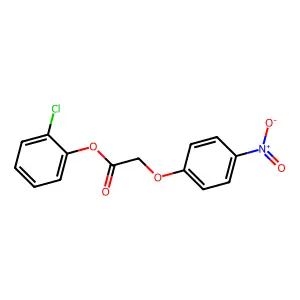 2-Chlorophenyl {4-nitrophenoxy}acetate structure