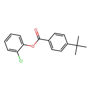 2-Chlorophenyl 4-tert-butylbenzoate structure