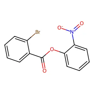 2-Nitrophenyl 2-bromobenzoate structure