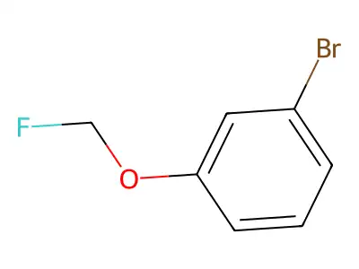 1-Bromo-3-(fluoromethoxy)benzene structure