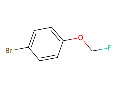 1-Bromo-4-(fluoromethoxy)benzene structure
