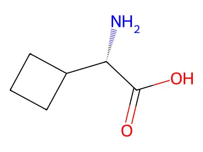 2-Cyclobutaneglycine structure