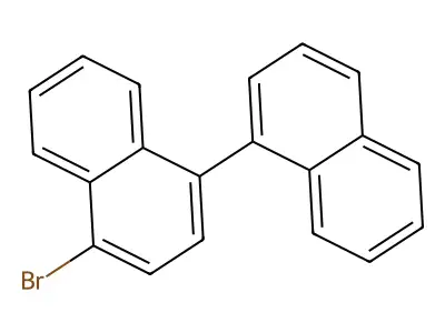 4-Bromo-1,1'-binaphthalene structure