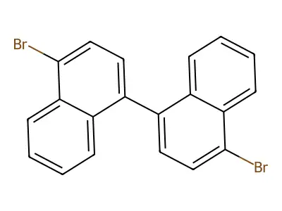 4,4'-Dibromo-1,1'-binaphthyl structure