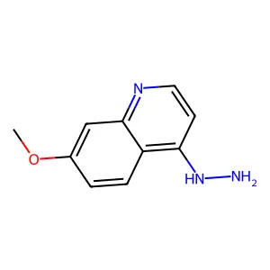 4-Hydrazinyl-7-methoxyquinoline structure