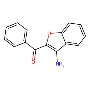 (3-Amino-1-benzofuran-2-yl)(phenyl)methanone structure