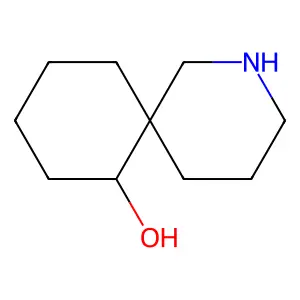 (6S,7R)-2-azaspiro[5.5]undecan-7-ol structure