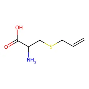 2-氨基-3-烯丙硫基丙酸 structure