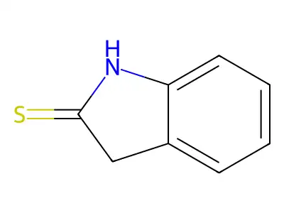 2-Indolinethione structure