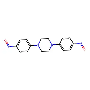 1,4-Bis(4-nitrosophenyl)piperazine structure