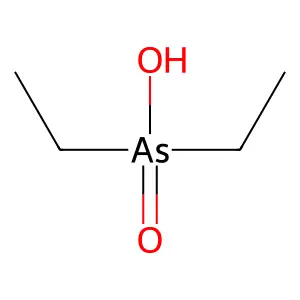 二乙基羟基氧化胂 structure