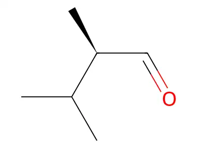 (2R)-2,3-Dimethylbutanal structure