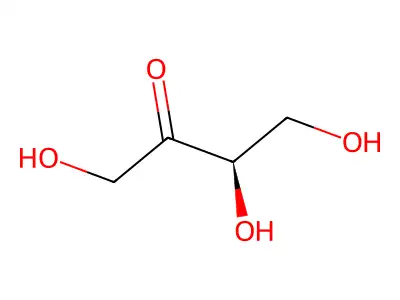 赤藓酮糖 structure