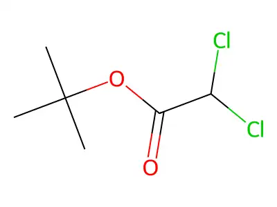 1,1-Dimethylethyl dichloroacetate structure