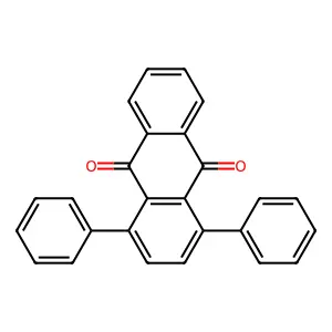 1,4-Diphenylanthraquinone structure