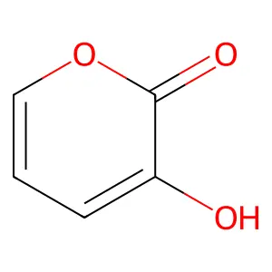 3-Hydroxy-2H-pyran-2-one structure