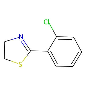 Thiazole, 4,5-dihydro-2-(2-chlorophenyl)- structure