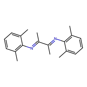 2,3-Bis(2,6-dimethylphenylimino)butane structure