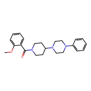 (2-Methoxyphenyl)[4-(4-phenylpiperazin-1-yl)piperidin-1-yl]methanone structure