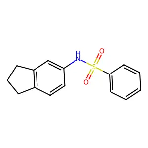 N-(2,3-二-1H--5-基)苯磺酰胺 structure