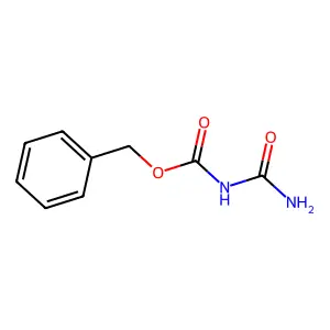 Carbamic acid, (aminocarbonyl)-, phenylmethyl ester structure