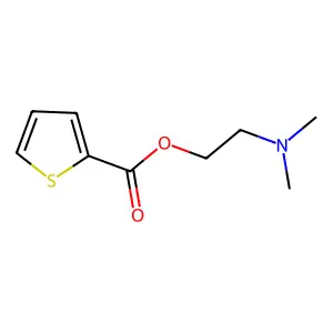 2-(Dimethylamino)ethyl thiophene-2-carboxylate structure