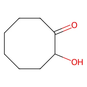 2-Hydroxycyclooctanone structure