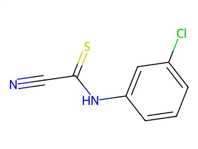 1-Chloro-3-[(cyanocarbonothioyl)amino]benzene structure