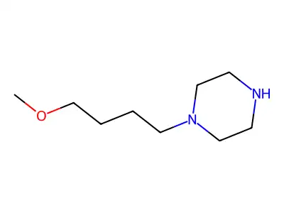 1-(4-Methoxybutyl)piperazine structure
