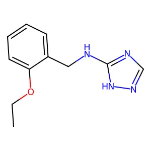 N-(2-Ethoxybenzyl)-1H-1,2,4-triazol-5-amine structure
