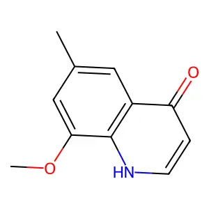8-Methoxy-6-methylquinolin-4-ol structure