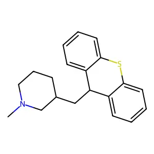 美噻吨 structure
