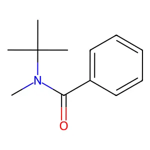 Benzamide, N-(1,1-dimethylethyl)-N-methyl- structure