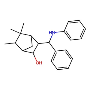 5,5,6-Trimethyl-3-[phenyl(phenylamino)methyl]bicyclo[2.2.1]heptan-2-ol structure