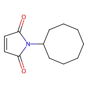 1-Cyclooctylpyrrole-2,5-dione structure