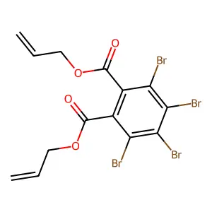 Diallyl tetrabromophthalate structure